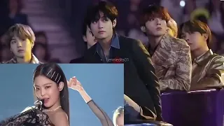 BTS REACTION TO JENNIE "SOLO" PERFORMANCE