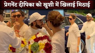 Pregnant Deepika Padukone Holds Ranveer Singh Close in FIRST Appearance After Announcing Pregnancy