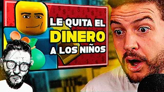 LA OSCURA VERDAD DE ROBLOX 😨 | Yuste reacciona a "Roblox: La máquina para SACAR dinero a NIÑOS"