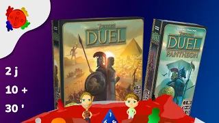 7 Wonders Duel + Panthéon (2 joueurs)