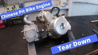 110cc Chinese Pit Bike Engine Tear Down Part 1