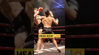 HEAD KICK!! 🤯💥 #muaythai #shorts