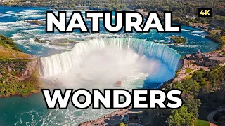 25 Greatest Natural Wonders of the World - Travel Video | 4K