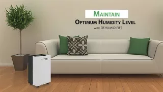 Maintain optimum humidity level with this powerful dehumidifier - TTK 105s| VackerGlobal