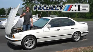 I BOUGHT MY DREAM E34 M5 and I'm Going To Fix It! | E34 M5 Project Introduction