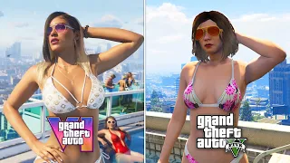 GTA 6 vs GTA 5 - Physics and Details Comparison