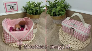 Neceser Magic 🤯| Cómo hacer un neceser multiusos 😊| Súper fácil!!!