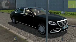 City Car Driving -Mercedes Maybach S650 | Fast Driving