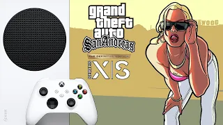 GTA: San Andreas - The Definitive Edition КУЛЬТОВАЯ ЧАСТЬ Xbox Series S 1440p 30 FPS 1080p 60 FPS