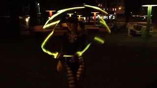Pixel LED Hula Hoop Dancing
