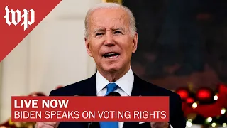 Biden, Harris give voting rights speeches - 1/11 (FULL LIVE STREAM)
