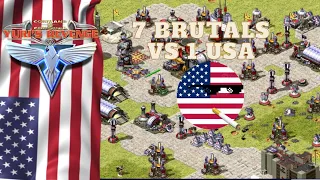 RED ALERT 2┃UNHOLY ALLIANCE┃7 EXTRA HARD AI VS 1 USA┃TRYING HARD TO WIN