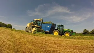 Krone Big X 630 Cutting Silage 2020 - Ireland