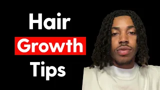 6 SECRET Tips to Grow Your Hair FASTER and THICKER (For Black Men)