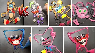 FRIDAY NIGHT FUNKIN-Pancake art Challenge_FNF Character, Sonic, Poppy Playtime, Huggy Wuggy, Freddy