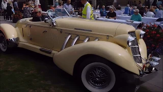 Oldtimer Sommerfest Rastede 2018, Eintreffen der Fahrzeuge