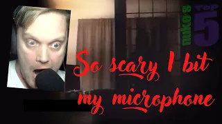 Recky reacts to: Nukes top 5 SCARY Ghost Videos to SCREAM ALONG to