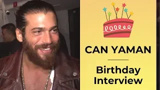 Can Yaman ❖ Israel trip confirmed!! ❖ Birthday Interview ❖ English ❖  2019