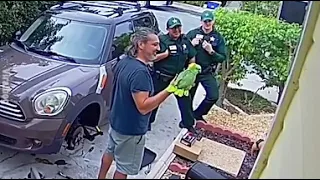 NEIGHBORS CALL THE POLICE ON PARROT ASKING FOR HELP