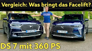 DS 7 E-Tense 4x4 360: Vergleich mit dem Vorgänger und Test der neuen Hybrid-Version | Review | 2022