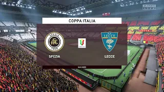 ⚽ Spezia vs Lecce ⚽ | Coppa Italia (16/12/2021) | Fifa 22