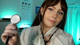 ASMR Realistic School Nurse Exam | FULL BODY ✨️ Eyes, Vitals & Scalp Inspection *Soft Spoken*