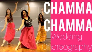 #chammachamma #nehakakkar CHAMMA EASY STEPS / WEDDING CHOREO/ STEPS FOR GIRLS/ RITU'S DANCE STUDIO