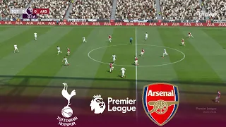 TOTTENHAM vs ARSENAL | Premier League 2023/2024 | 28 April 2024 | PES Gameplay