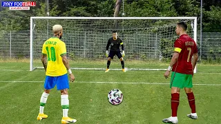 PES 2021 - Brazil vs Portugal Final - Crazy Penalty Shootout - Gameplay PC