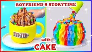 🌈 BOYFRIEND'S STORYTIME: HOW I EXPOSED MY ABUSIVE BOYFRIEND | Amazing Fruit Cake Decorating 🍰