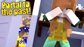 PORTAL TO THE PAST | BABY CARLY FINDS OUT SECRETS ABOUT QUEEN SOPHIE! | Little Carly Minecraft.