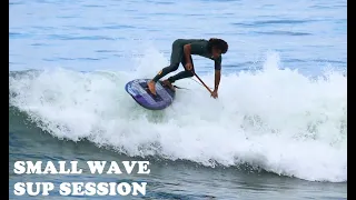 SUP Surfing Small Waves with Yann & Twon