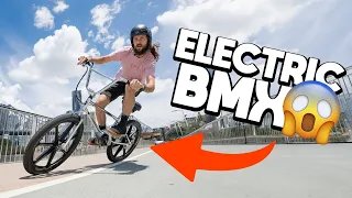 CITY SHRED ON THE ELECTRIC PROJECT BMX