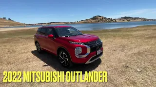 All-New 2022 Mitsubishi Outlander in Red Diamond / Black - Walk-Around Review