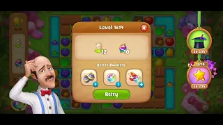 Gardenscapes - Levels 1611 to 1614 Gameplay