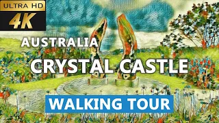 [4k]  Crystal Castle Tour | Byron Bay Australia | Byron Bay attractions