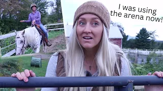 Rich horse girl moves to the country 🤣 | funny horse videos