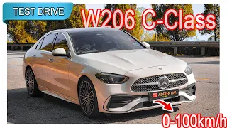 Part 1/2 | W206 Mercedes-Benz C300 AMG Line | Malaysia #POV [Test Drive] [CC Subtitle]