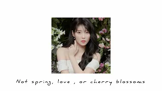 iu & high4 - not spring, love or cherry blossoms (sped up)