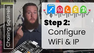 How to connect WLED on a NodeMCU to your WiFi and setting a static IP