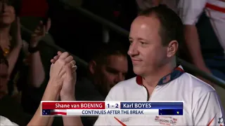 Shane van Boening vs Karl Boyes | 2015 Mosconi Cup