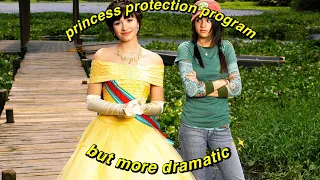 a very chaotic and overdramatic *PRINCESS PROTECTION PROGRAM* edit