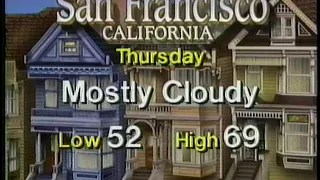 The Weather Channel ~ March 19, 1992 (Part 3) ~ Midnight - 1:00AM