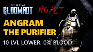 V Rising - Angram the Purifier | No Hit, 10 Levels Lower, Frail | Gloomrot Boss Kill