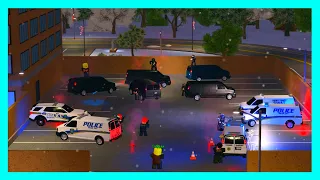 CRIMINALS TAKE OVER POLICE STATION! *SURPRISE ATTACK* ER:LC Liberty County Roleplay