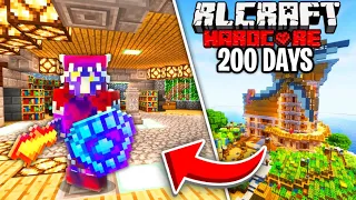 I Survived 200 days in HARDCORE RLCraft.. Here's What Happened - PainDomination