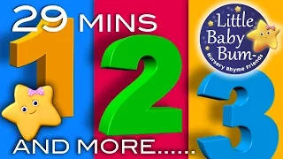 Numbers Songs | And More! | 29 Minutes Collection of Learning 123s Videos from LittleBabyBum!