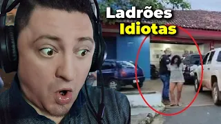 LADRÕES BURROS QUE FORAM CAPTURADOS POR CÂMERAS!