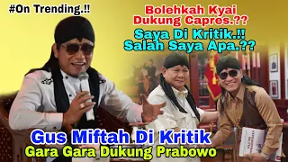 Gus Miftah Dikritik Dukung Capres Prabowo Subianto ~ Gus Miftah Terbaru 2023 Live Jatibarang Brebes