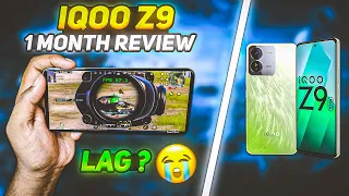 IQOO Z9 1 MONTH GAMING REVIEW 😱🔥 IQOO Z9 PUBG BGMI TEST | IQOO Z9